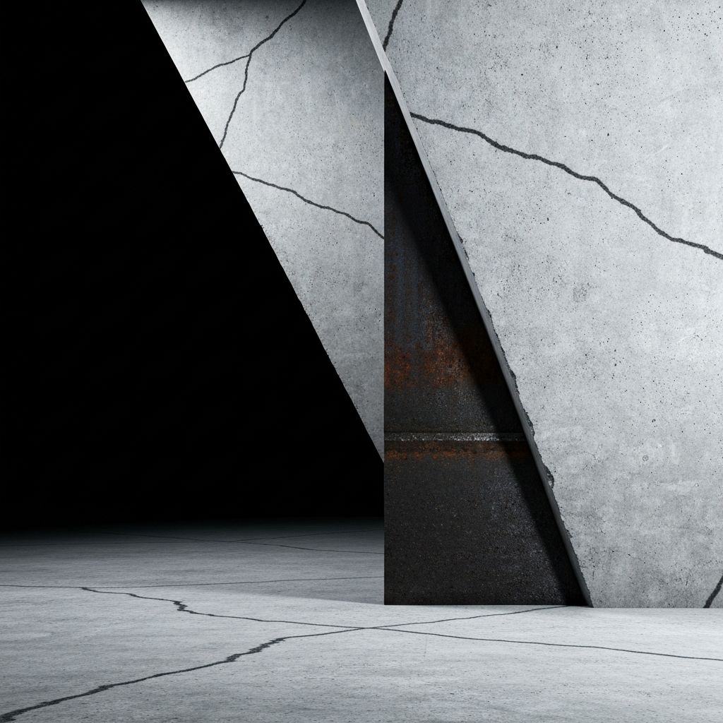 Abstract minimalist void